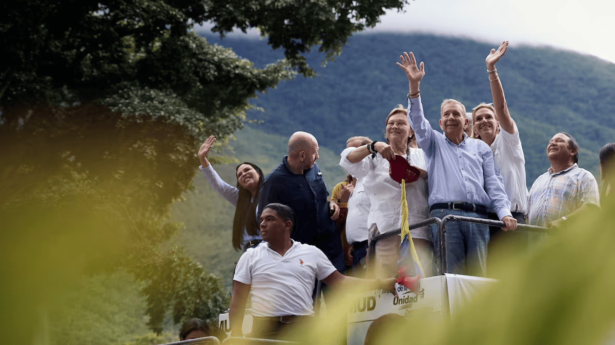 The United States recognizes Edmundo González as winner of the elections in Venezuela