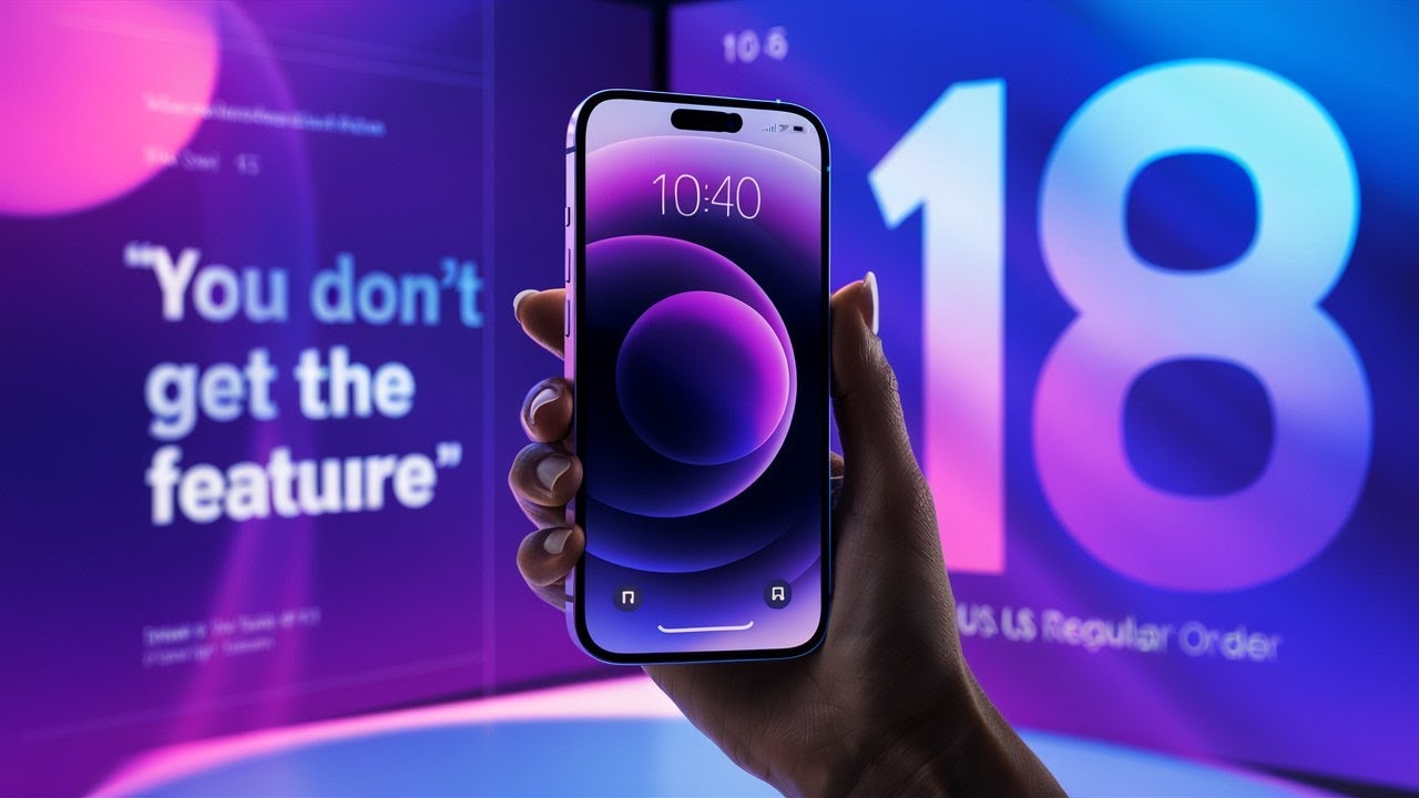 iOS 18 update for iPhone: Customizations