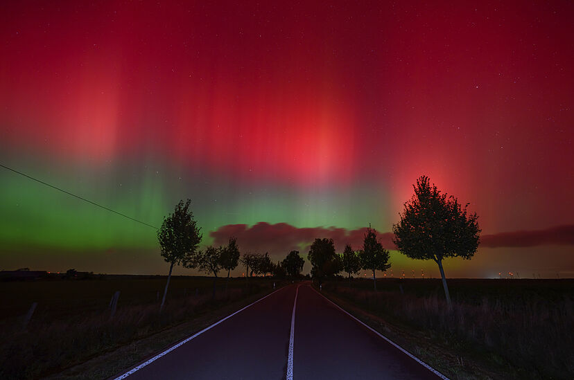 Northern Lights dazzle the night skies of the United States and Europe