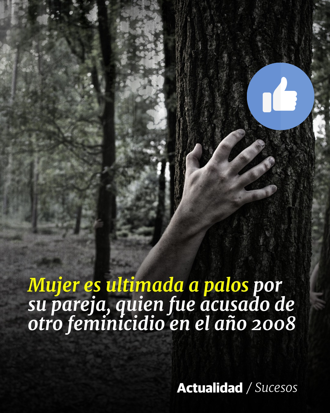 VIDEO | Mujer es ultimada a palos por su pareja, quien fue acusado de otro feminicidio en el año 2008