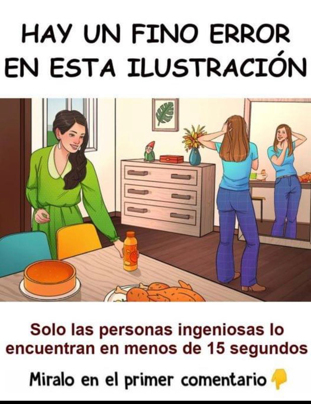 ¿Eres capaz de encontrar el error en la foto en tan solo 10 segundos?