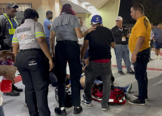 Muere Un fanático en el Estadio Quisqueya