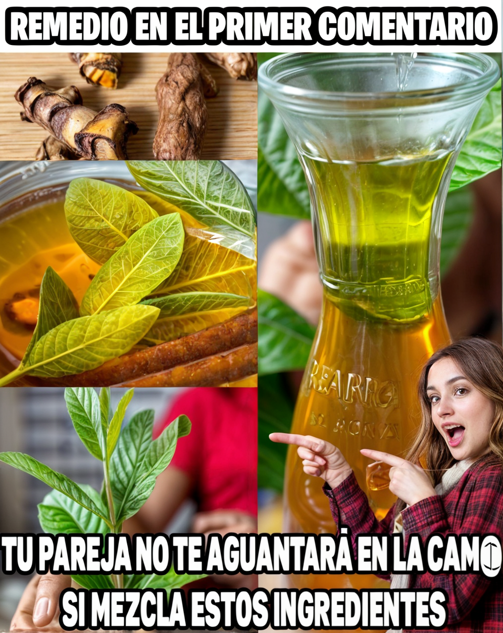 Si tu mujer no quieres estar en la cama contigo aquí tu receta.