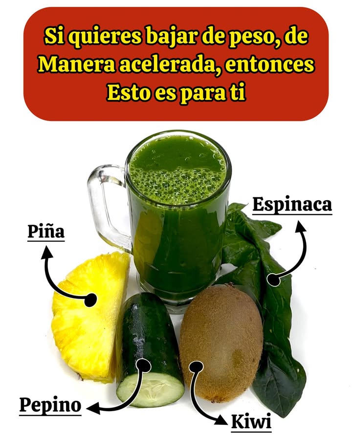 Si quieres bajar de peso de manera acelerada, esto es para ti
