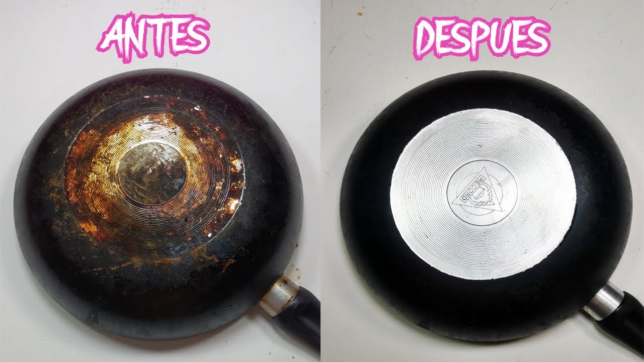¡DEJA TUS SARTENES COMO NUEVOS!
