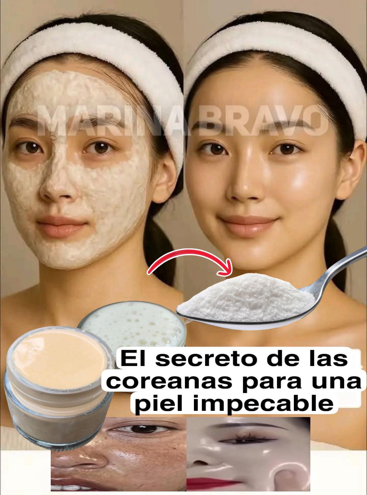 Bicarbonato con Nivea para Rejuvenecer y Suavizar la Piel