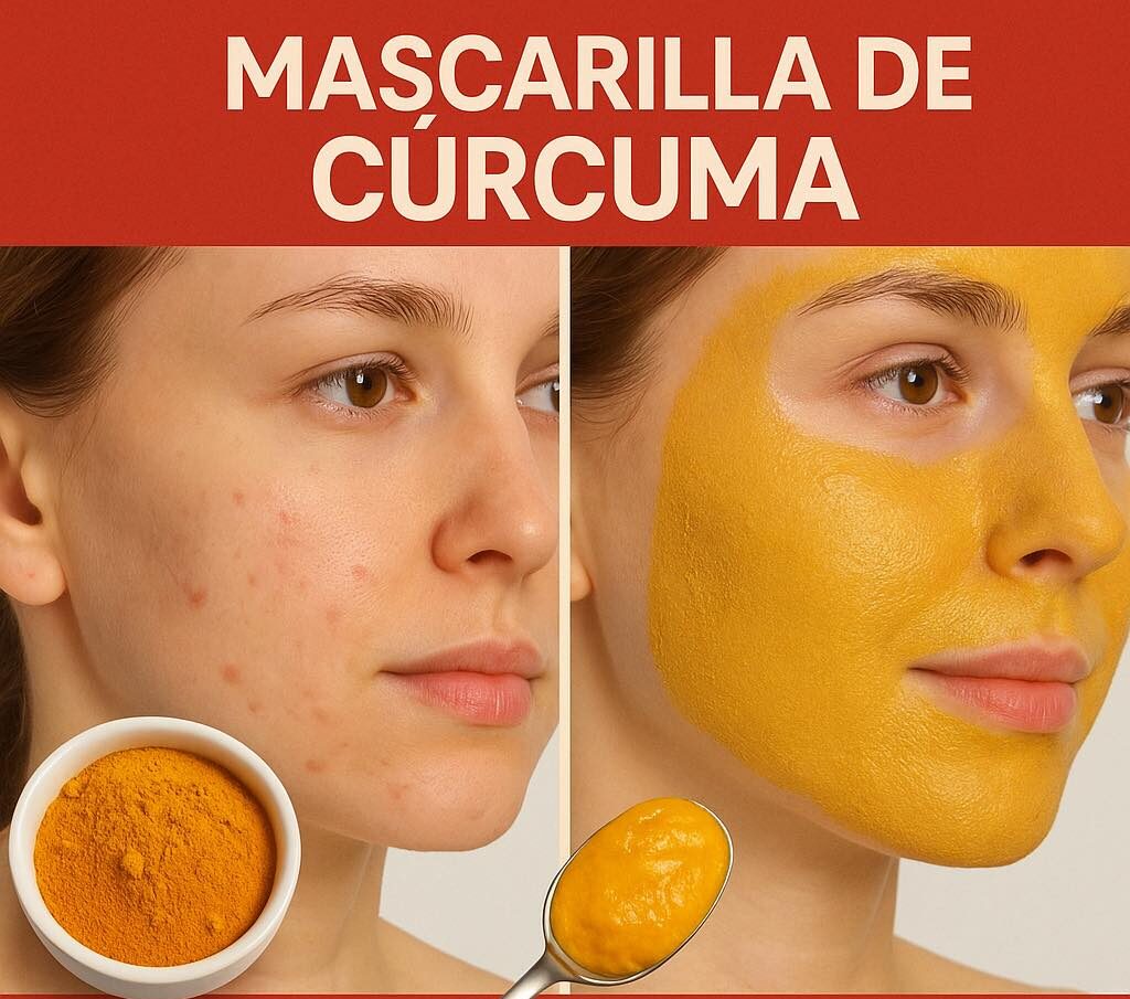 Mascarilla de Cúrcuma para una Piel Radiante y Saludable