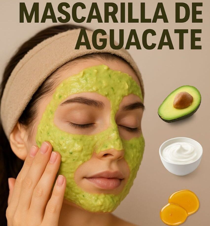 Mascarilla de Aguacate para Piel Suave y Radiante