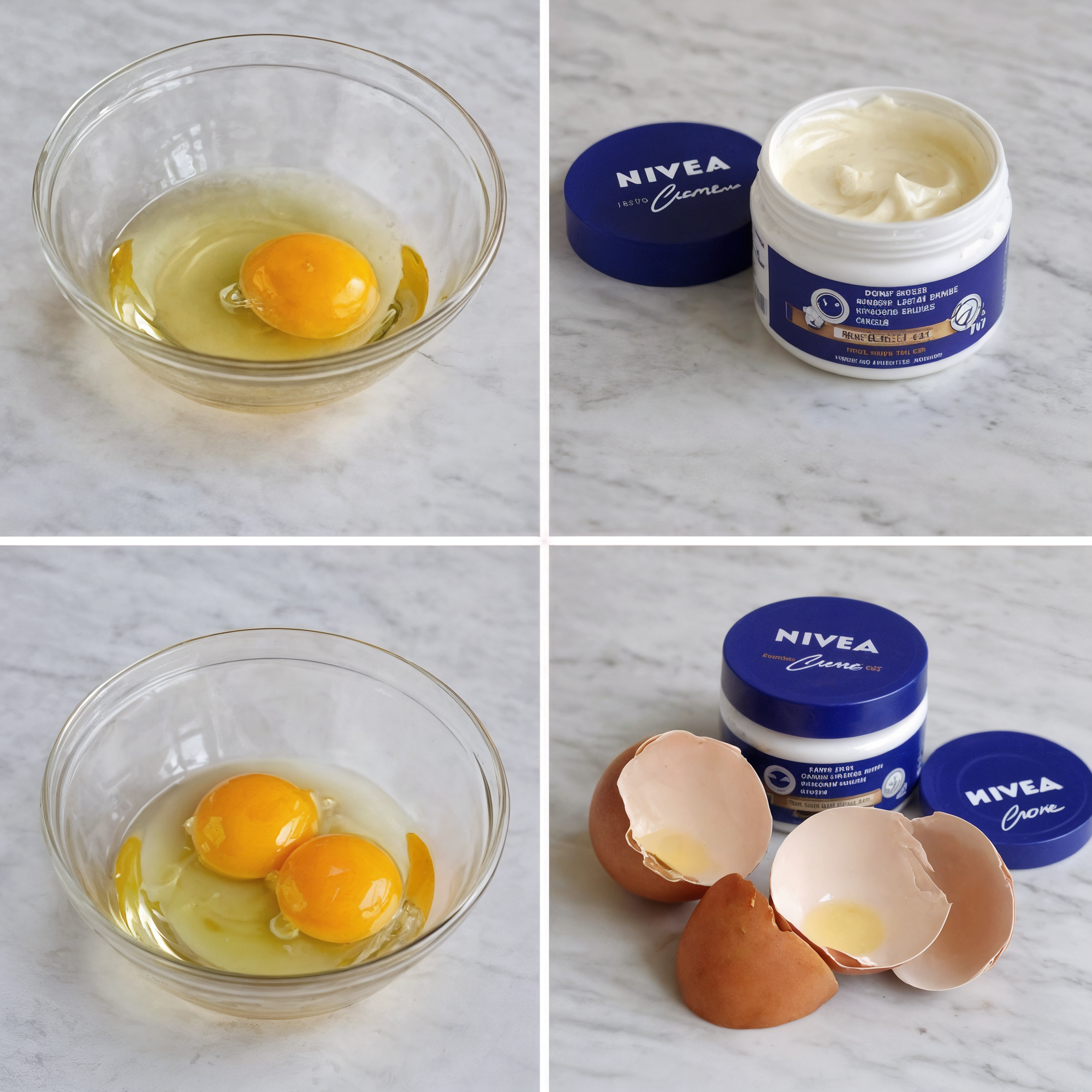 Así es como usar la Crema Nivea y una Clara de Huevo para Lucir 10 Años Más Joven