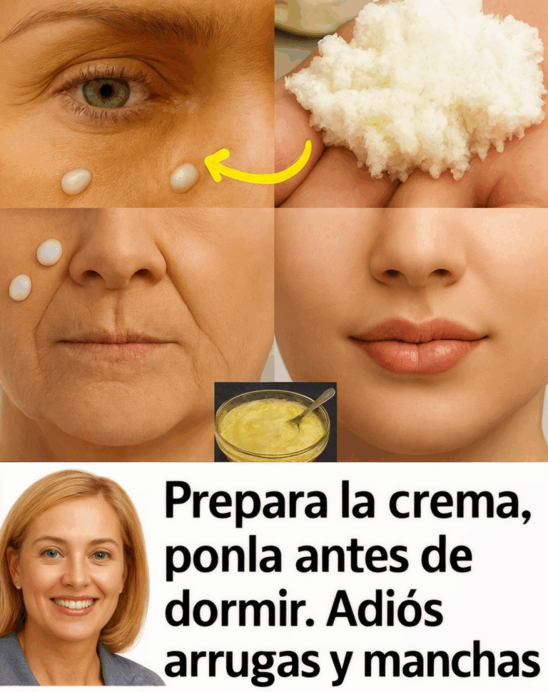 Crema Casera de Noche: ¡Despídete de Arrugas y Manchas Naturalmente!