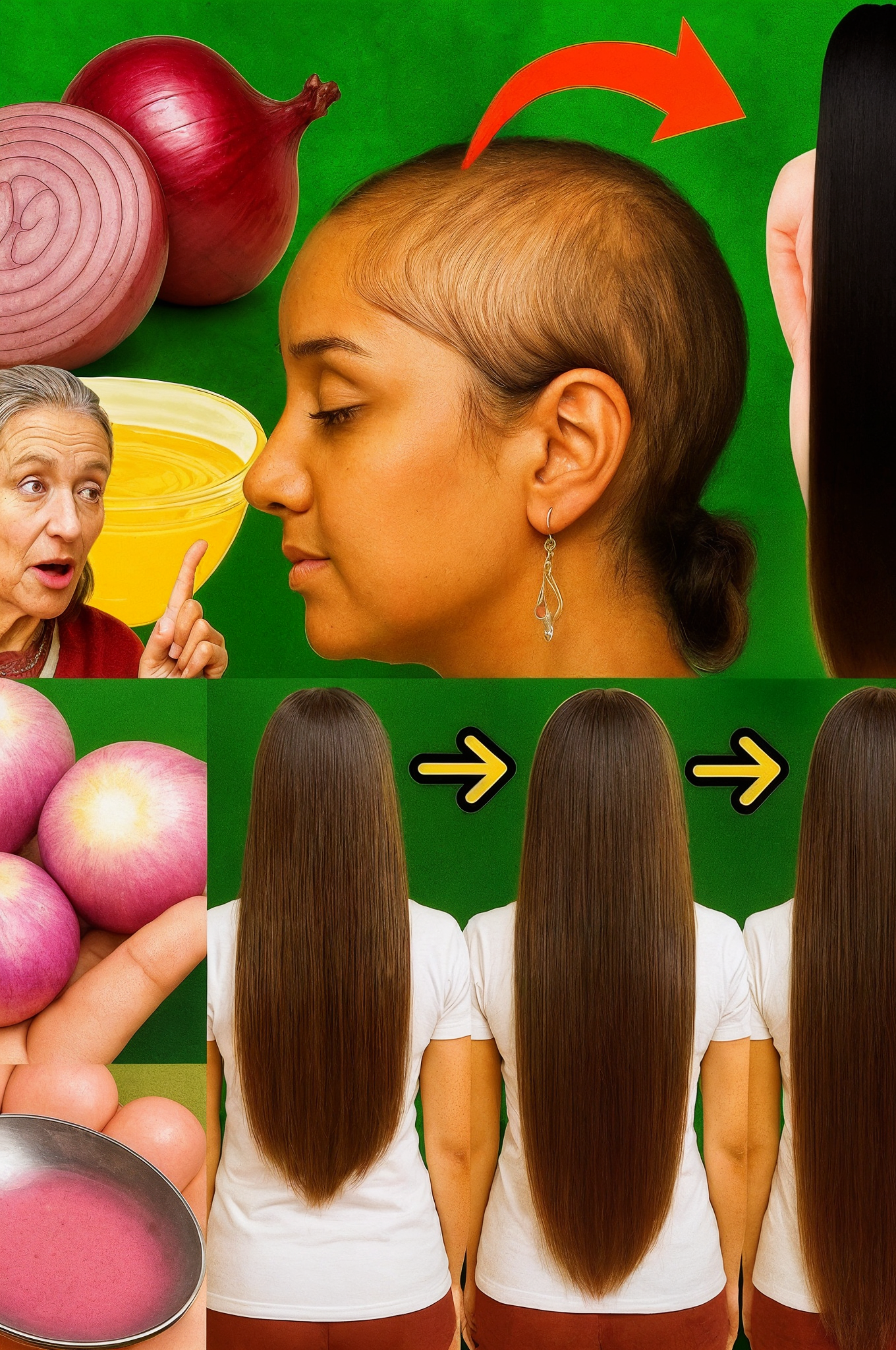 Cómo Hacer Aceite de Cebolla para un Crecimiento Más Rápido del Cabello y Detener la Caída