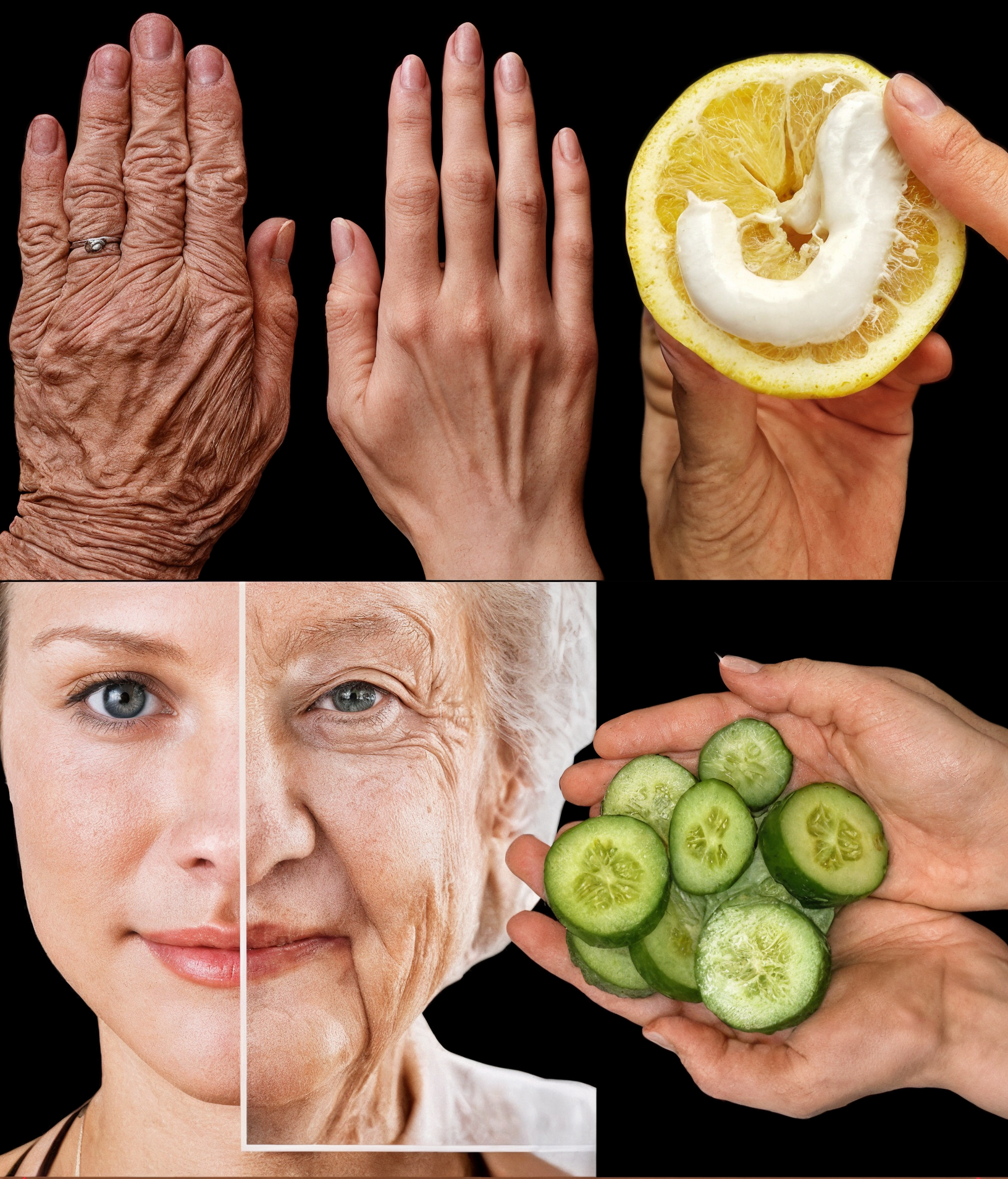 Mascarilla Casera de Pepino, Naranja 🥒🍊