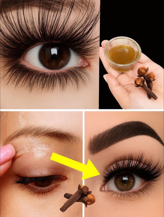 Cejas Gruesas y Pestañas Largas en Solo 7 Días con Esta Receta Casera de Clavo de Olor