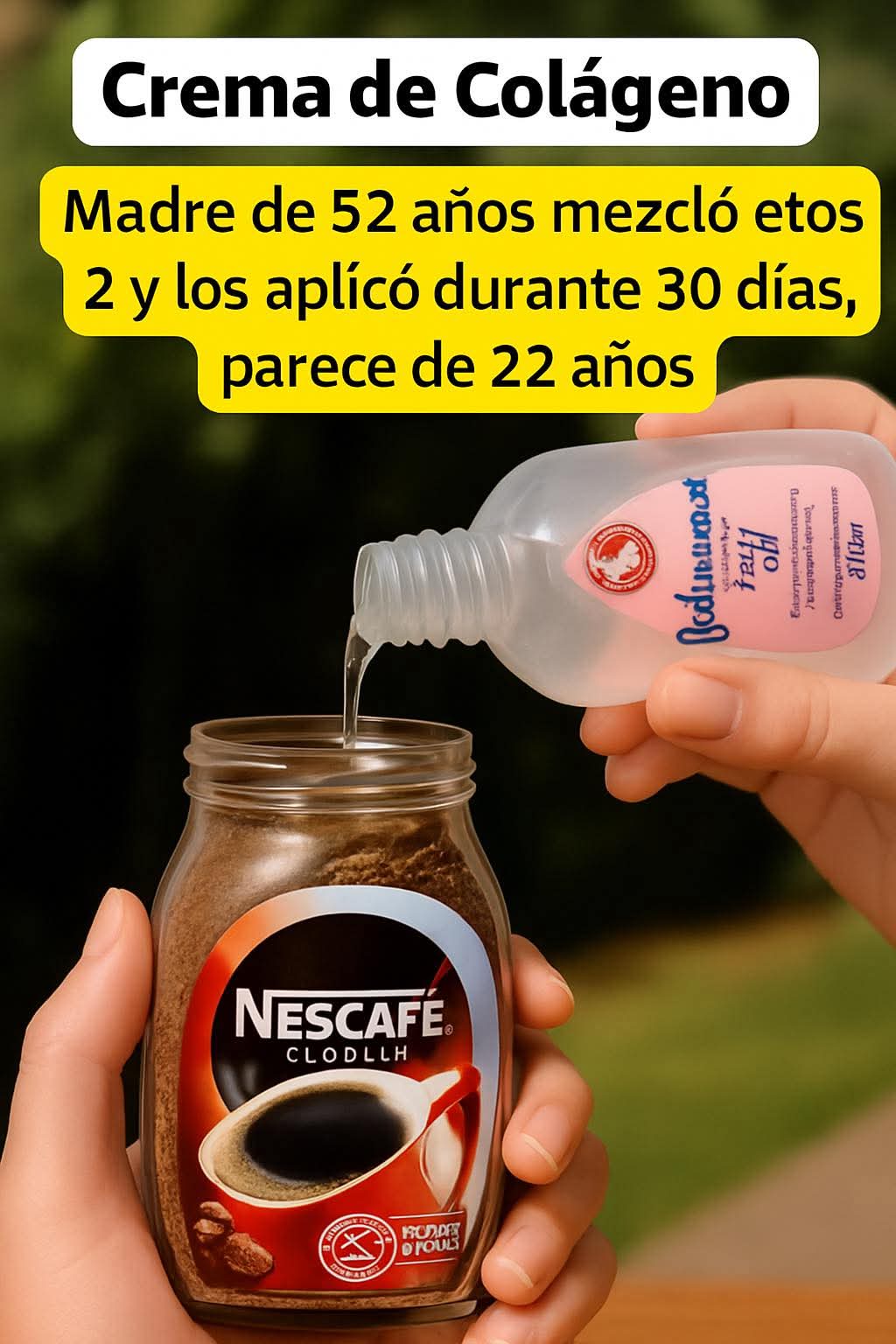 Crema Casera de Colágeno: El secreto que rejuvenece 30 años en tu piel