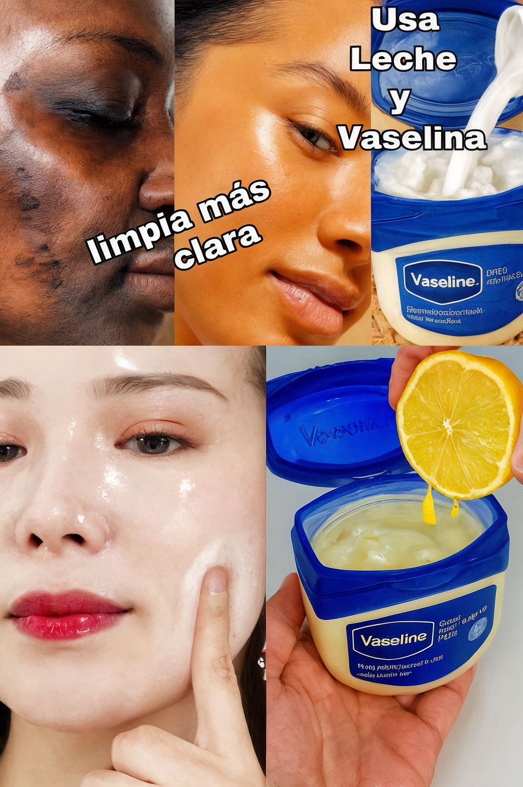 Receta Casera con Vaselina y Limón