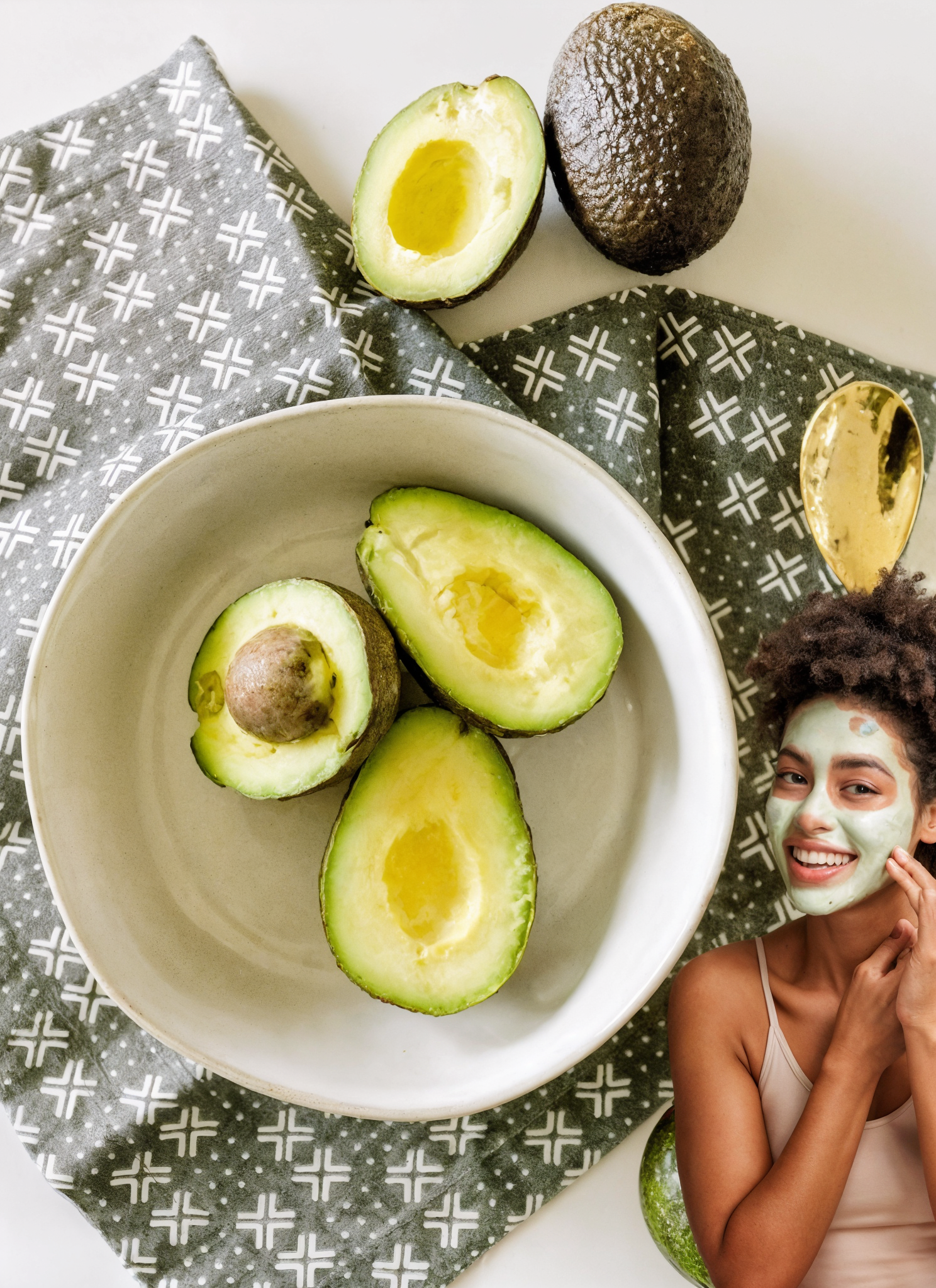 Mascarilla casera de aguacate para una piel suave y radiante ✨