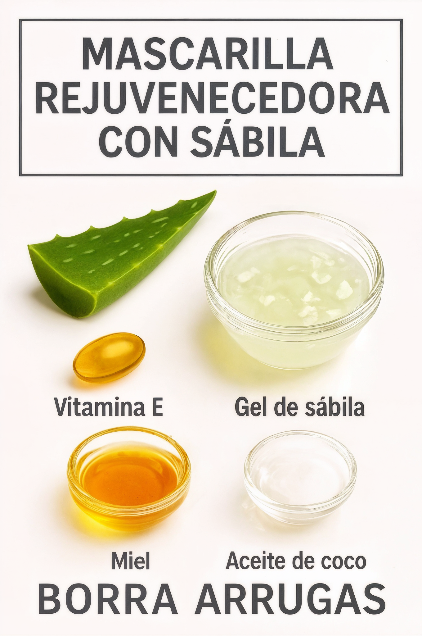 Mascarilla Casera que Borra Arrugas y Rejuvenece tu Piel con Sábila