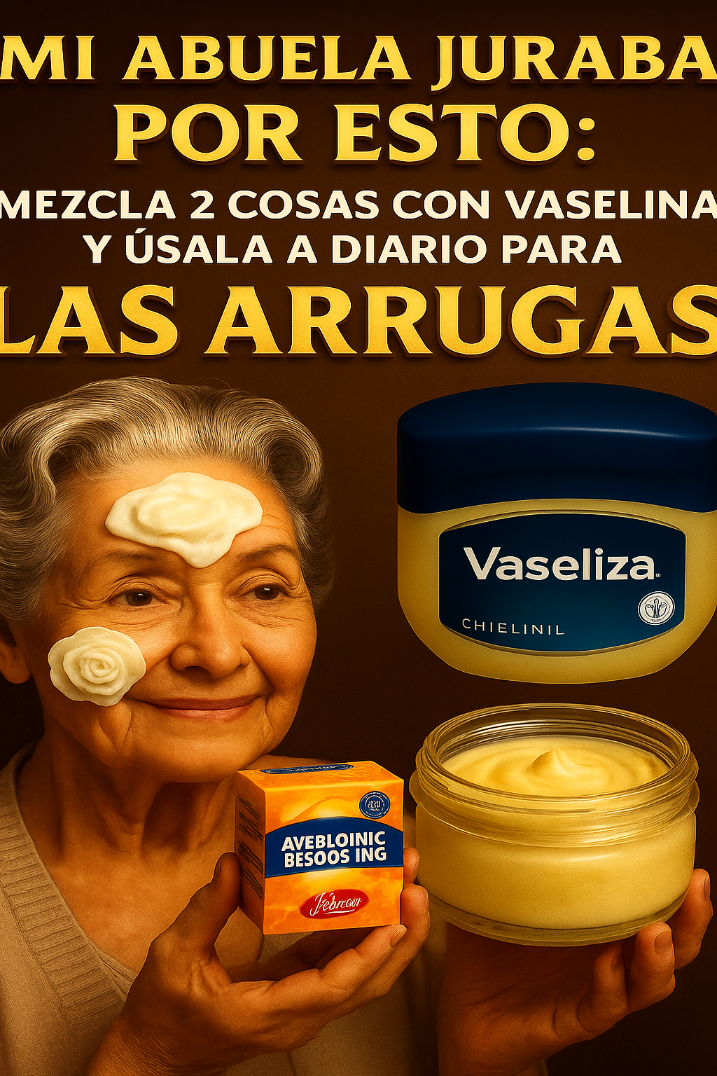 Mascarilla Casera de Vaselina y Bicarbonato para Eliminar Arrugas