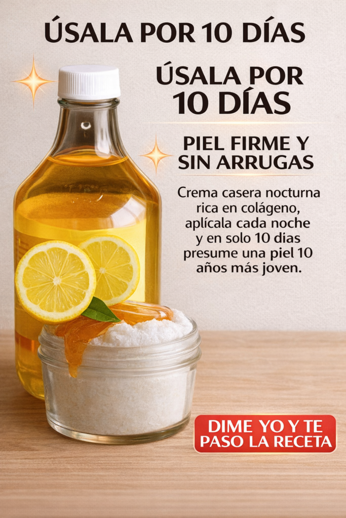El mejor colágeno casero 3 ingredientes…
