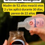 Crema Casera de Colágeno El secreto que rejuvenece 30 años en tu piel Receta y preparación en el primer comentario