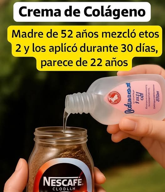 Crema Casera de Colágeno El secreto que rejuvenece 30 años en tu piel Receta y preparación en el primer comentario