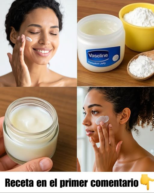 Crema casera con vaselina que rejuvenece tu piel al instante