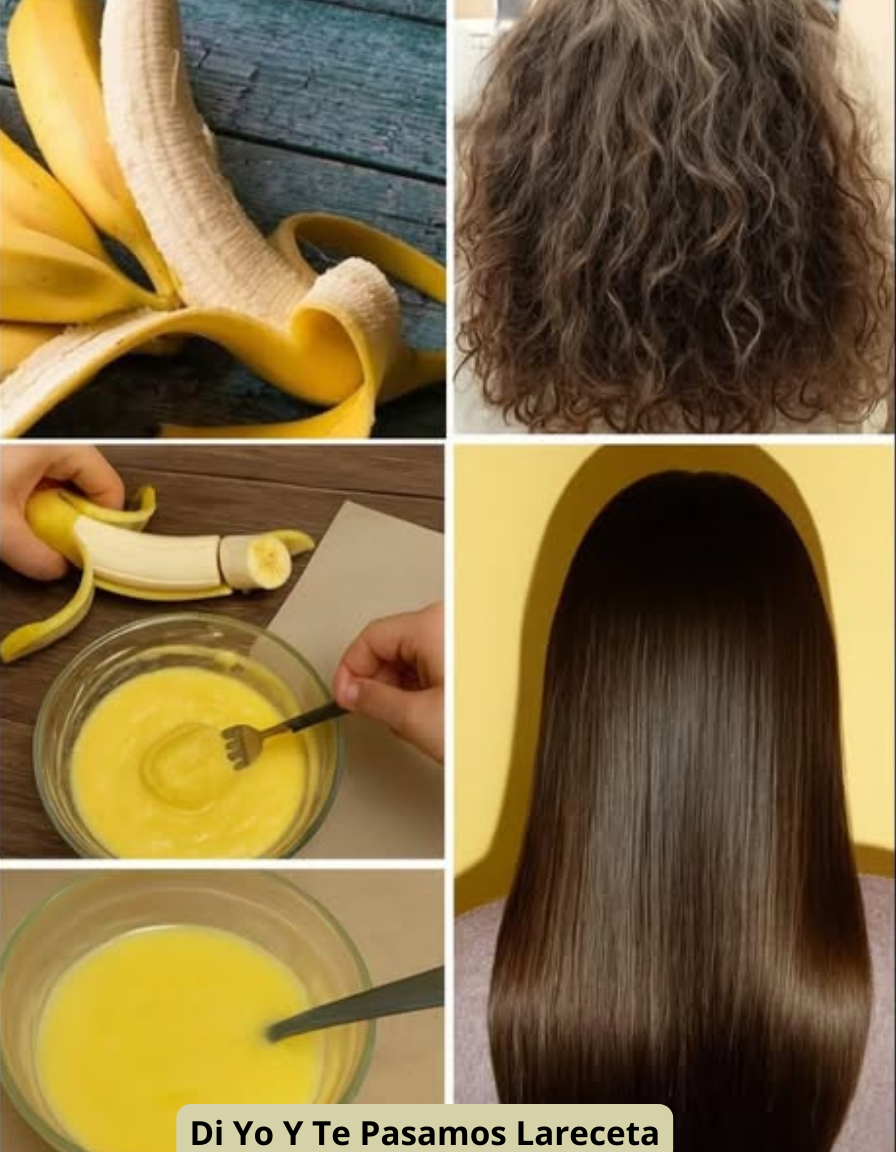 🇯🇵 Keratina Japonesa Casera: El Secreto del Banano para un Cabello Liso Duradero