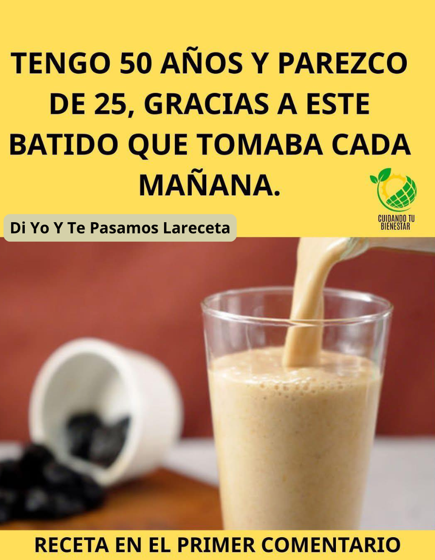 ¡Elixir de la Juventud! El Batido Rejuvenecedor que Borra 20 Años de tu Rostro