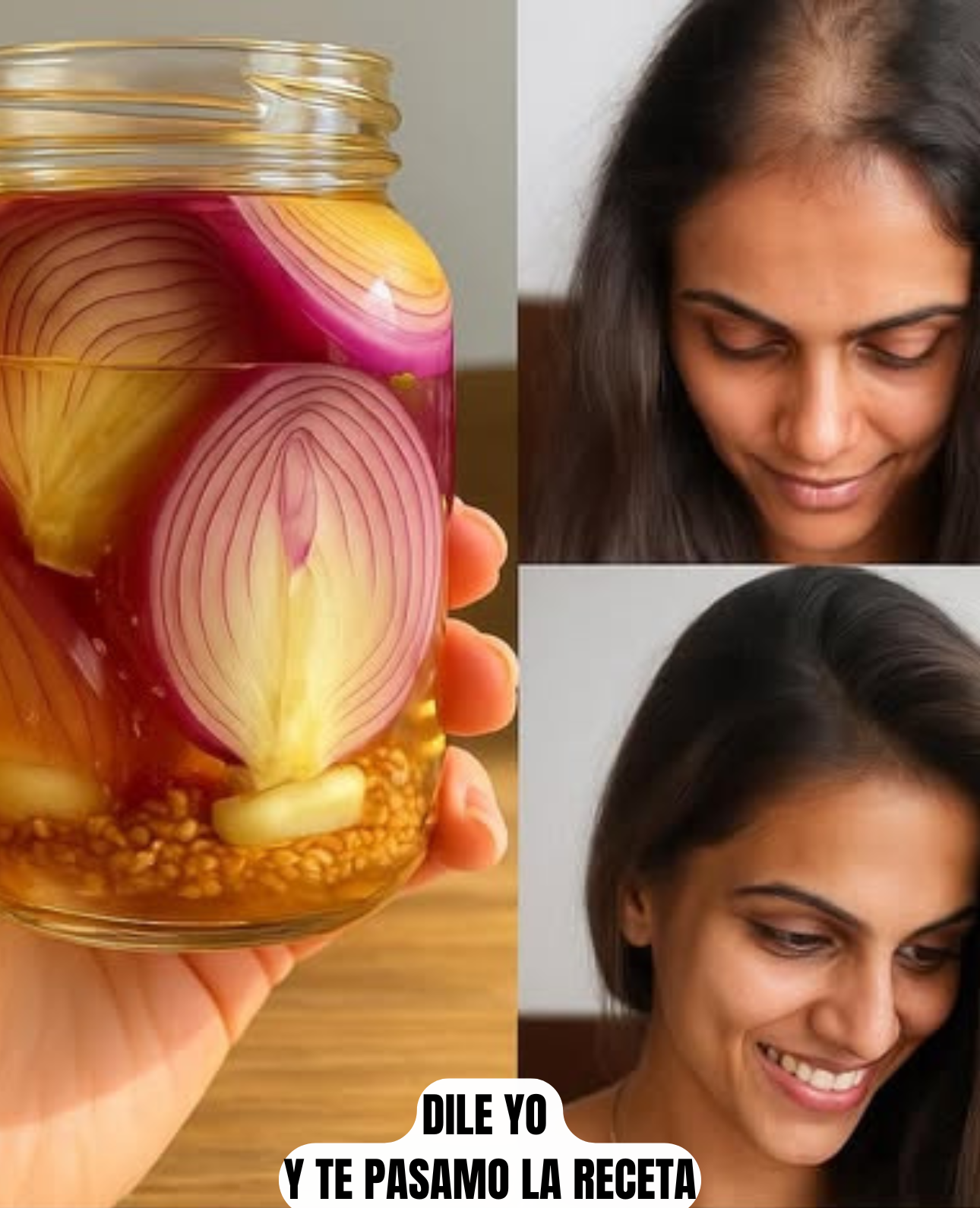 El Secreto de la Abuela: Cebolla para un Cabello Grueso y Abundante