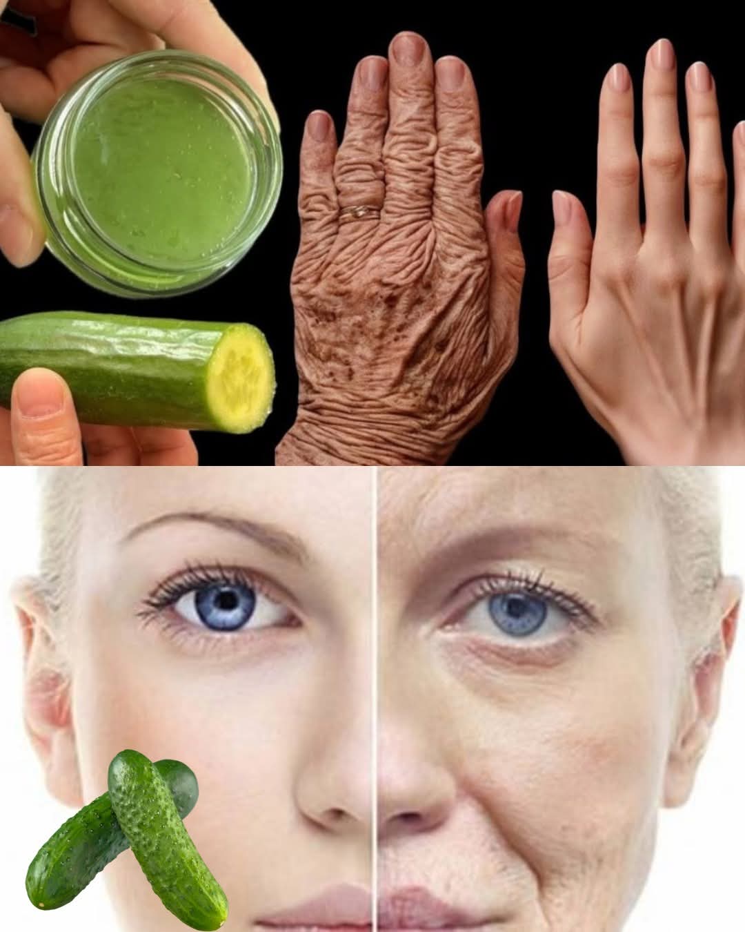 Los 5 Mejores Secretos! El Pepino Borra Cada Arruga de Tu Rostro