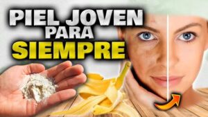 Mascarilla Rejuvenecedora de Cáscara de Plátano Acaba tus Arrugas Naturalmente