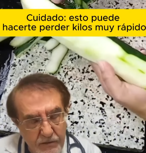 🥒 Esto Puede Hacerte Perder Kilos Muy Rápido… y No Es una Dieta Extrema Ni Pastillas