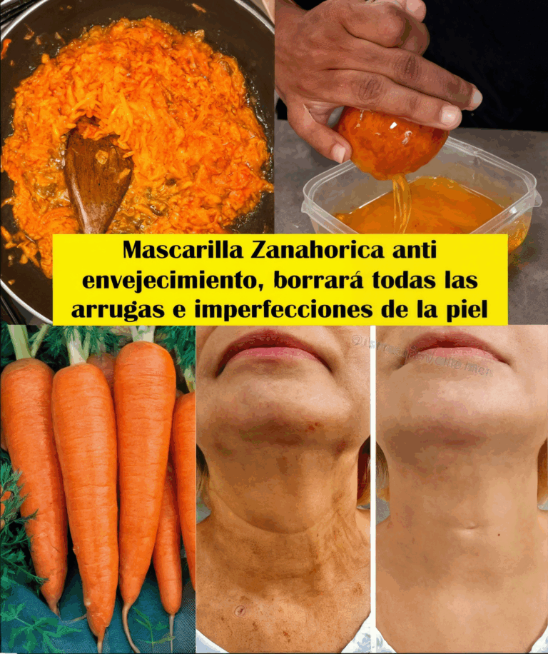 Mascarilla de Zanahoria Anti-Envejecimiento