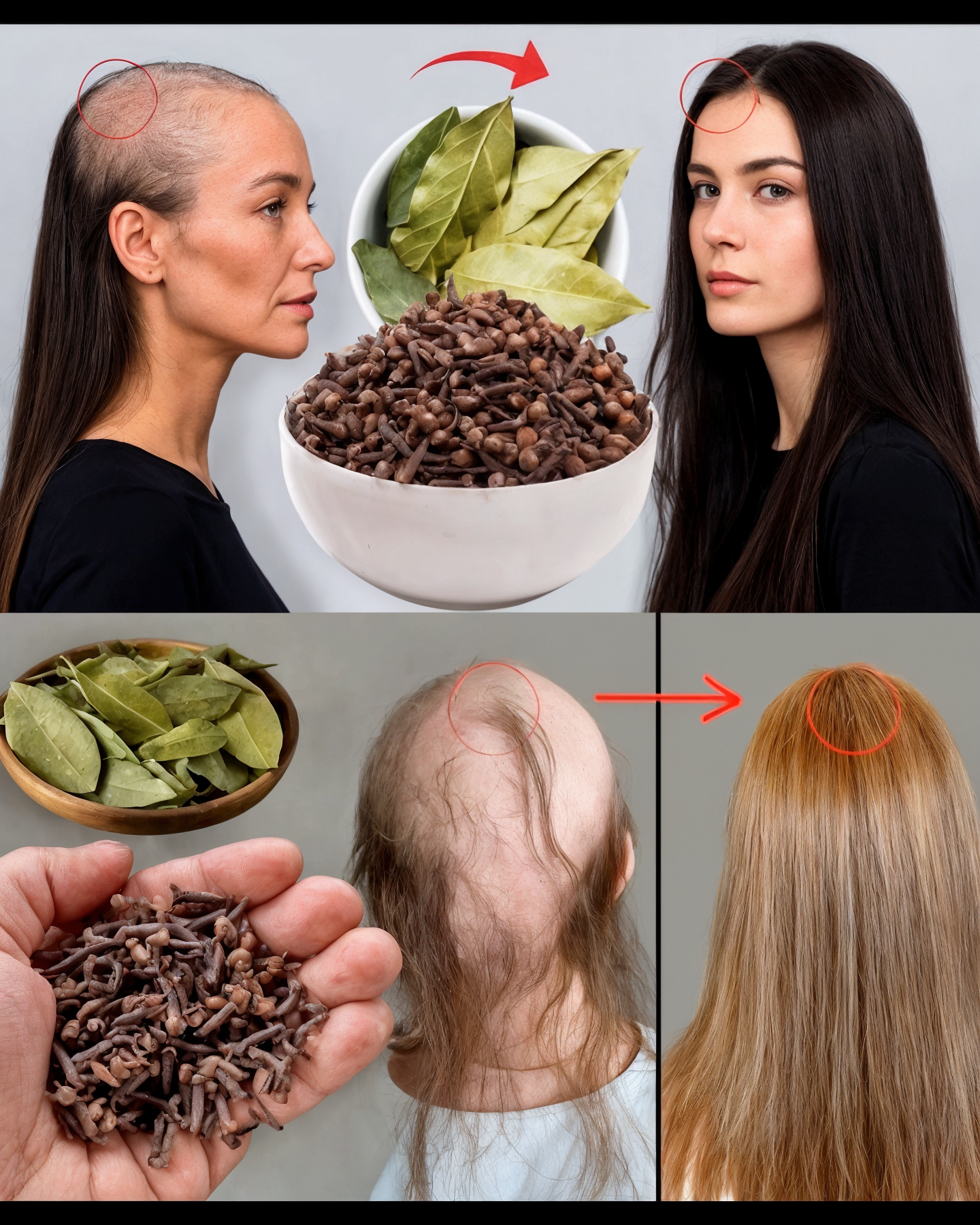 ¡Este truco con solo 2 ingredientes puede estimular el crecimiento del cabello en tan solo 30 días!