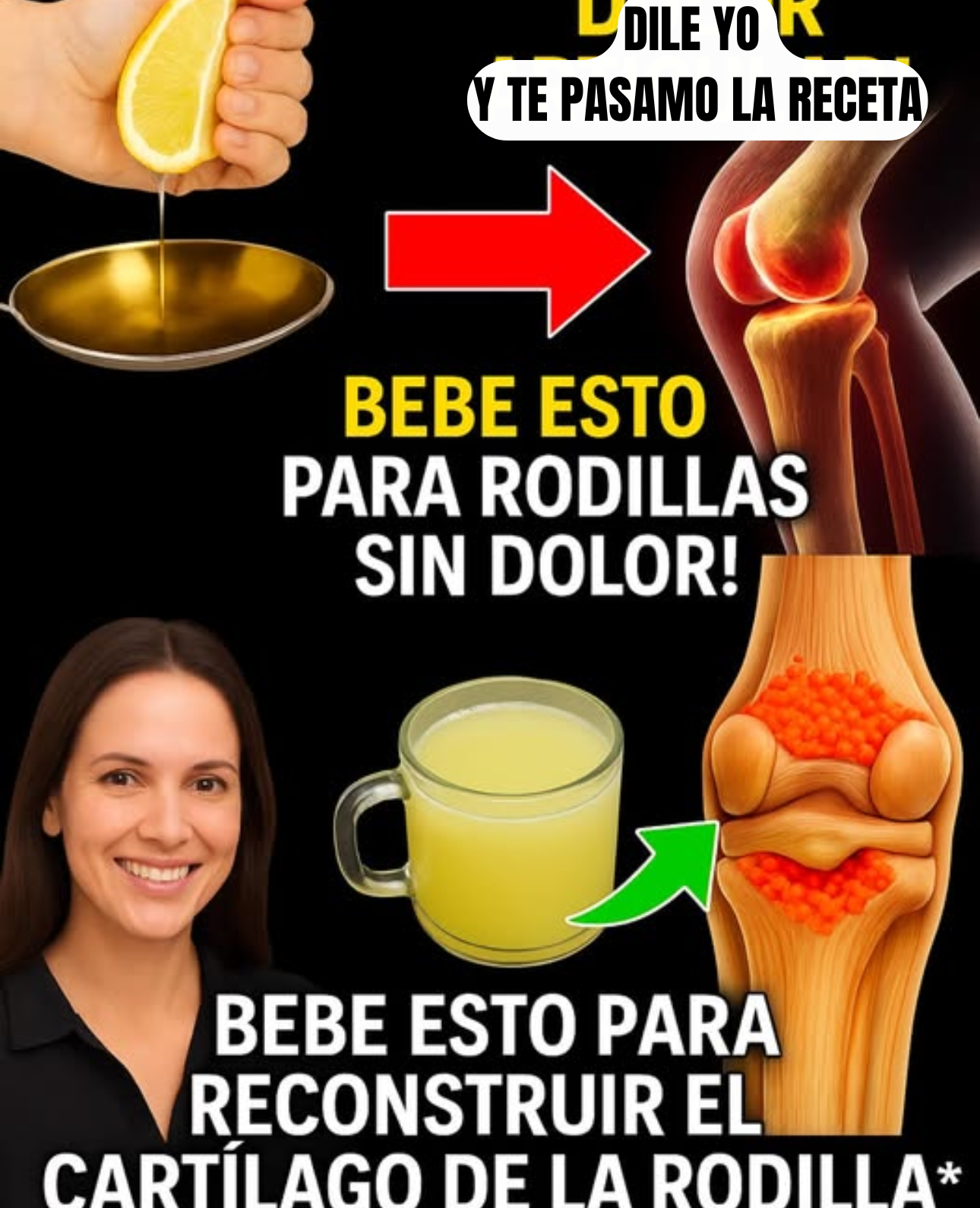 ¡Adiós Dolor de Rodillas! La Receta Natural que Regenera y Devuelve la Movilidad