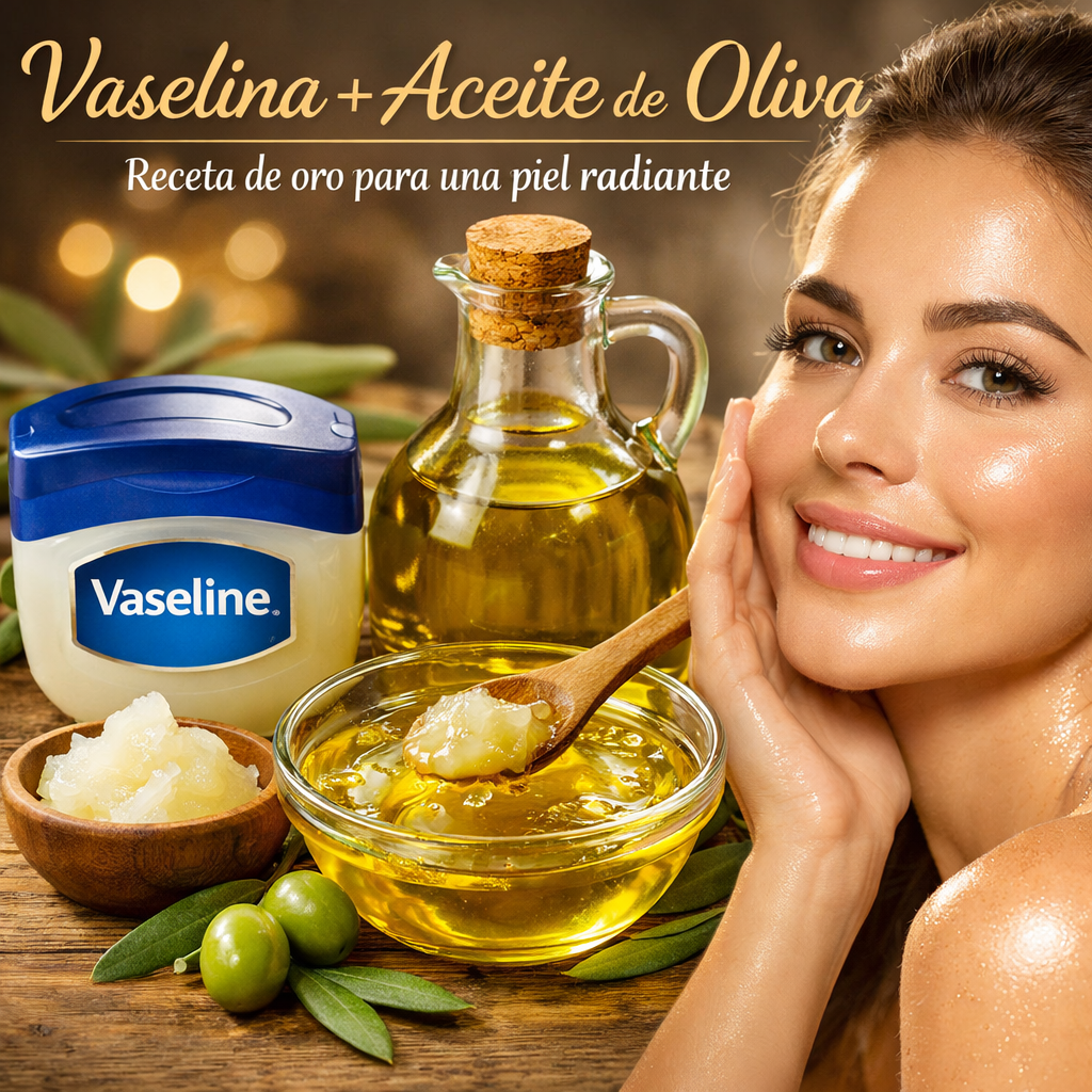 Crema casera con vaselina que rejuvenece tu piel al instante 
