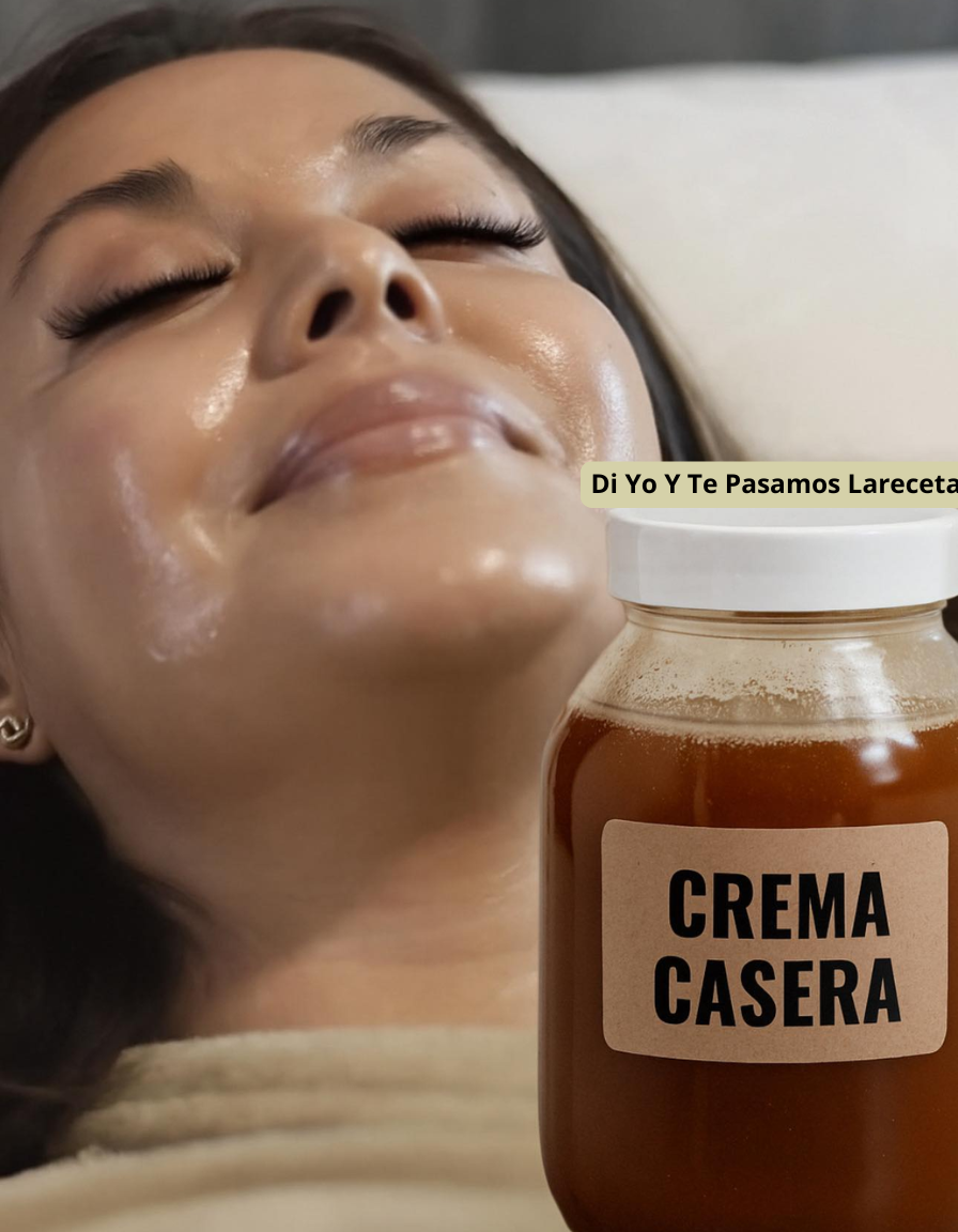 La crema mági*ca de mi mamá , se usa de noche disminuye arruges.