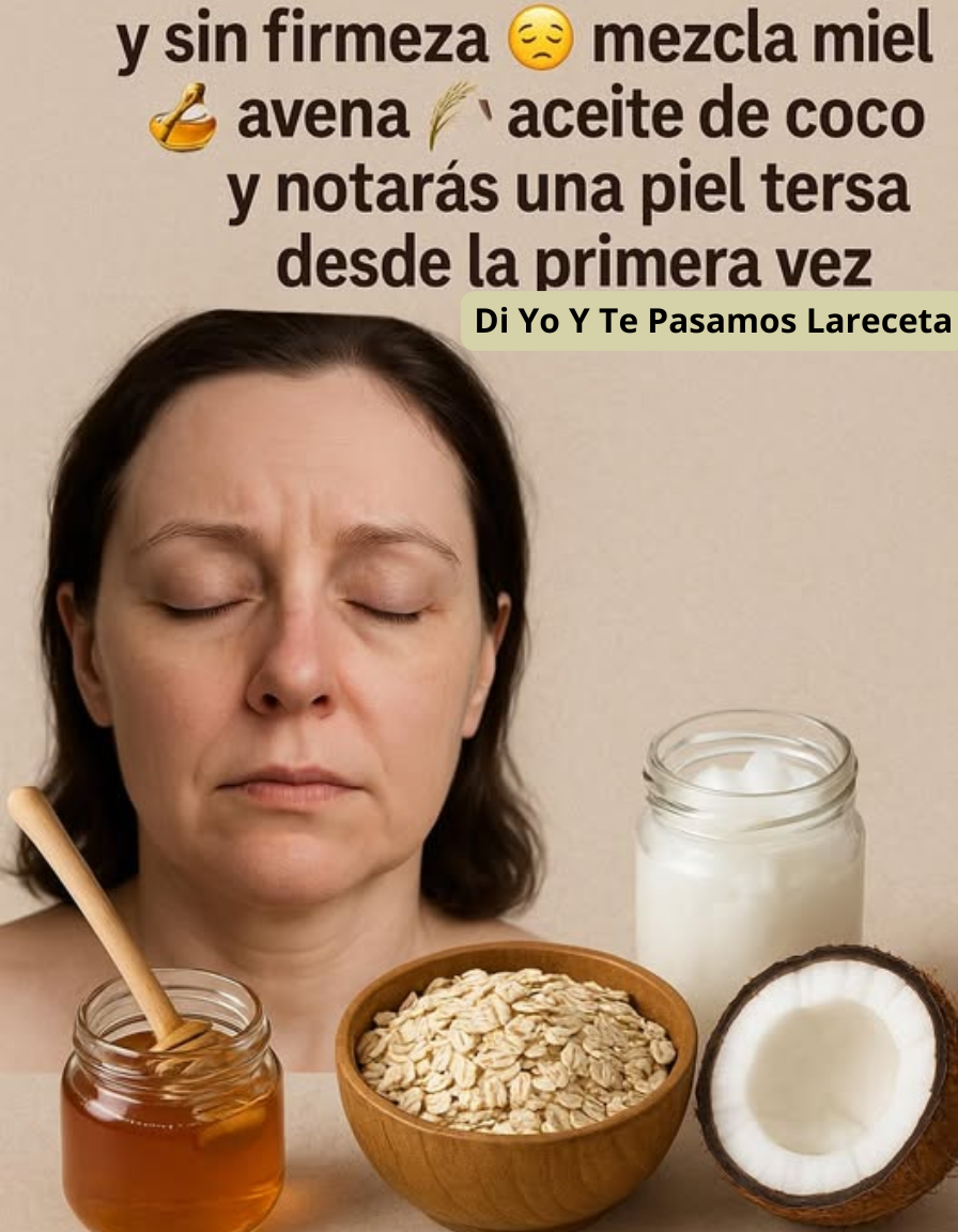Mascarilla Revitalizante de Miel, Coco y Avena
