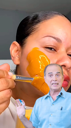 mascarilla casera de cúrcuma y maizena