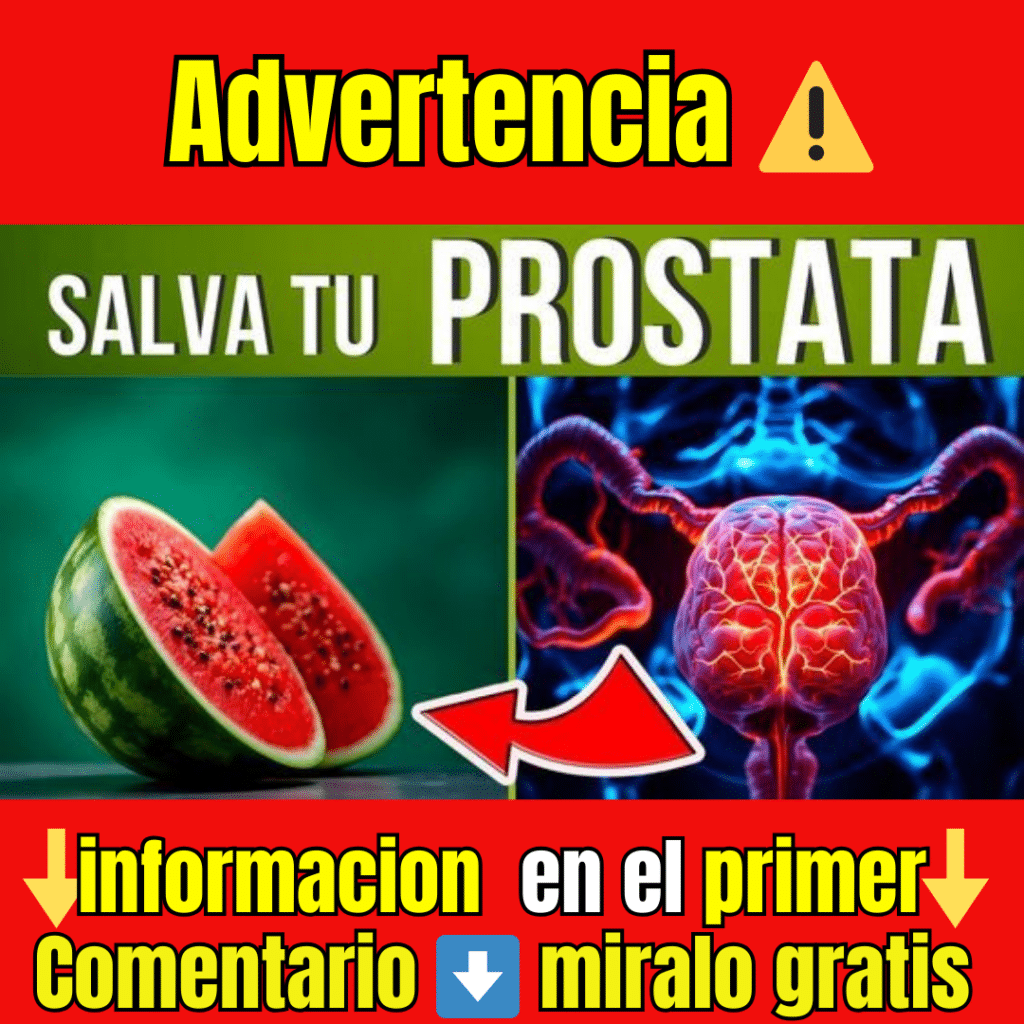 Solo 1 Fruta Reduce el AGRANDAMIENTO de tu PRÓSTATA!”
