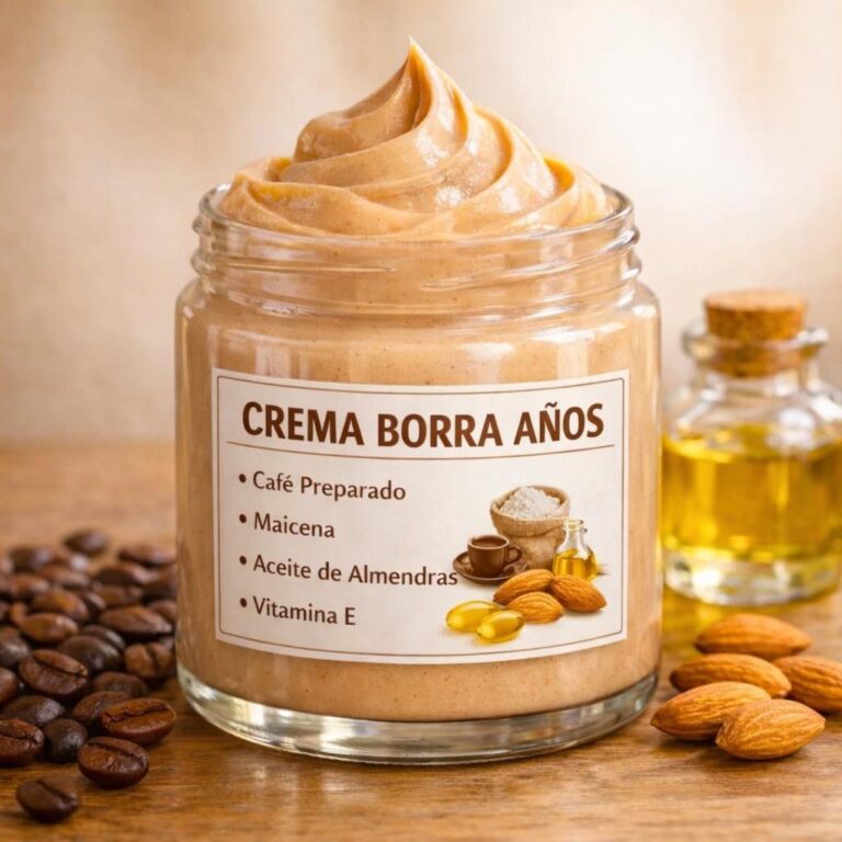 Mascarilla Borra Años Elimina Arrugas