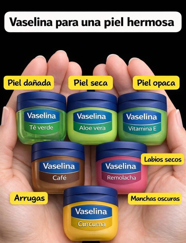 6 Vaselinas con Ingredientes Naturales