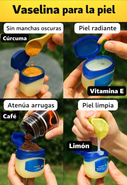 ✨ Vaselina para una piel hermosa: el secreto casero para una piel suave, luminosa y sin manchas