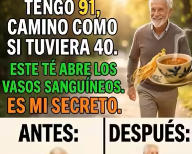 Bebe Estos 3 Tés Naturales para Recuperar la Fuerza en las Piernas y Volver a Caminar con Energía