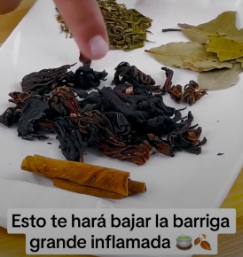 🍵 Este Té Natural Te Ayudará a Bajar la Barriga Inflamada y Desinflamar el Abdomen