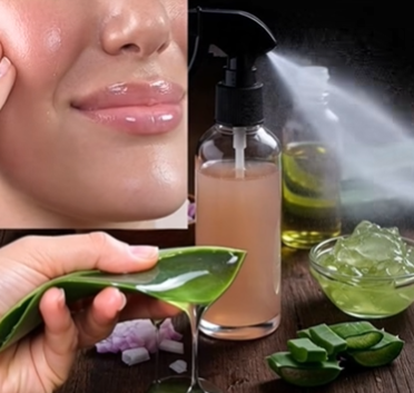 Mascarilla nocturna natural para rejuvenecer la piel pepino aloe vera y aceite de oliva