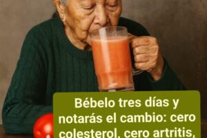 Jugo natural de 3 ingredientes para apoyar el colesterol, reducir inflamación y recuperar energía