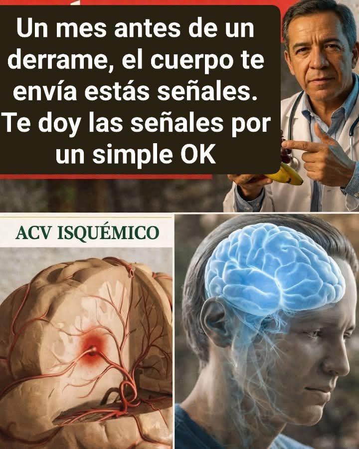 Un mes antes de un derrame cerebral: señales silenciosas que el cuerpo ...