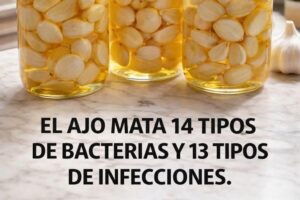 Ajo: el poderoso antibiótico natural que ayuda a combatir bacterias e infecciones