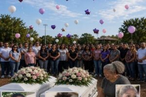 Último adiós a madre e hija en Columbus: comunidad realiza emotivo lanzamiento de globos